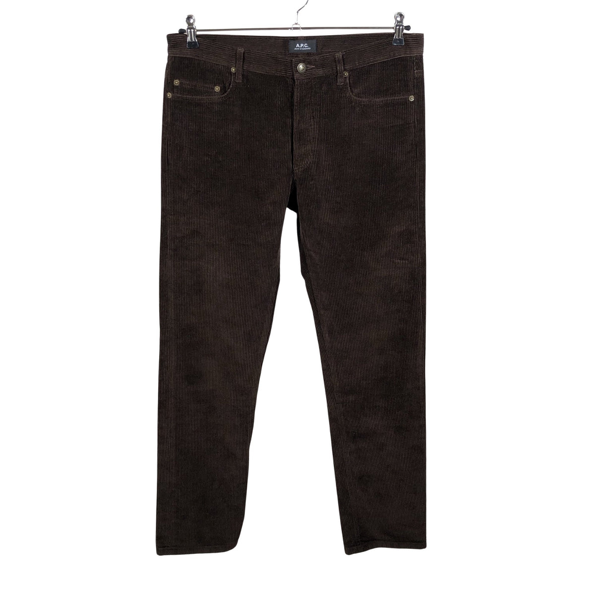 Unisex A.P.C. - Sametpüksid, suurus W33 - Pruun (1)