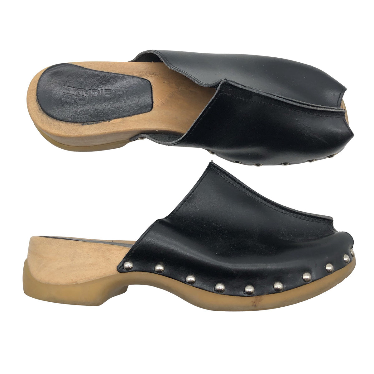Unisex Esprit - Kiilkontsaga rihmikud, suurus 38 - Must (1)