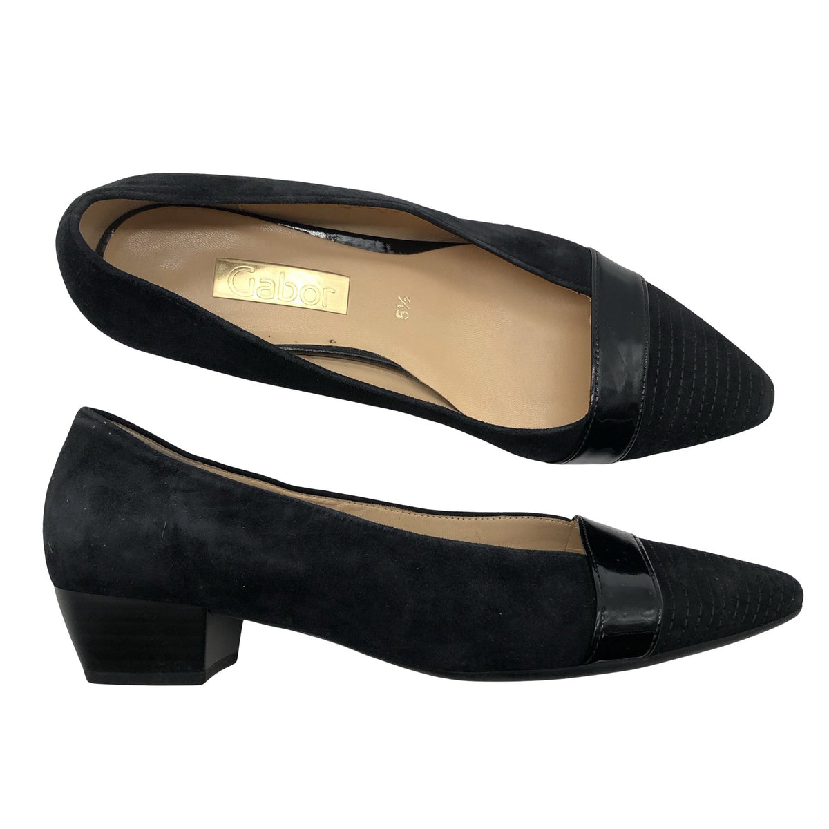 Unisex Gabor - Kontsakingad, suurus 38 - Must (1)