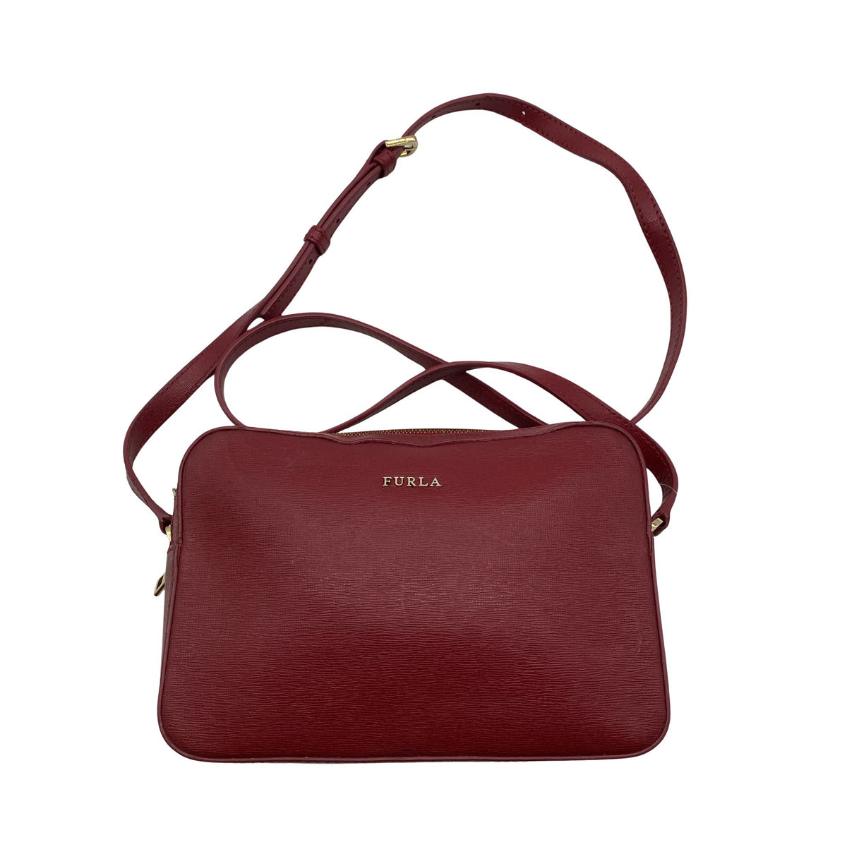 Unisex Furla - Õlakott, suurus Mini - Veinipunane (1)