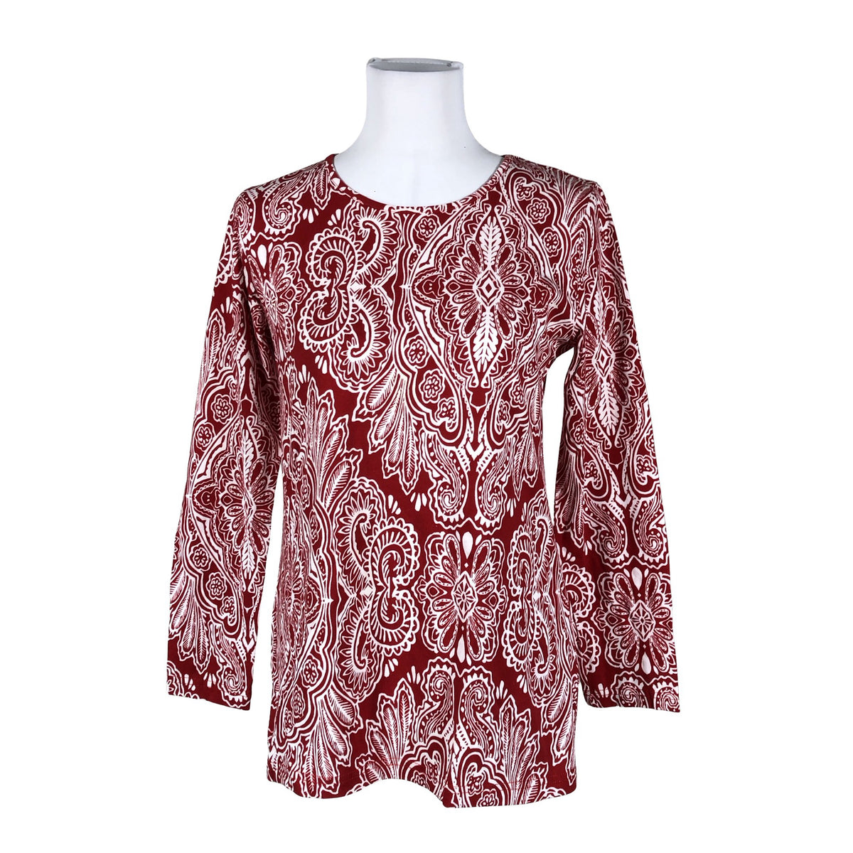 Unisex Nanso - Trikotaažist pluus, suurus 36 - Punane (1)
