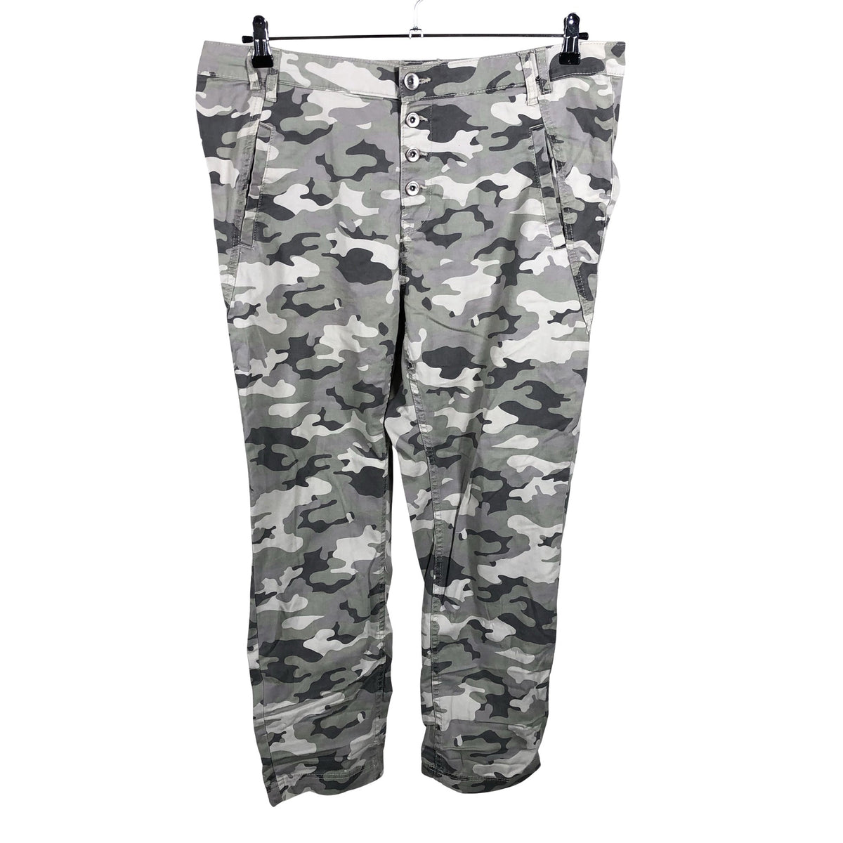Unisex Lindex - Mittevenivad püksid, suurus 48 - Roheline (1)