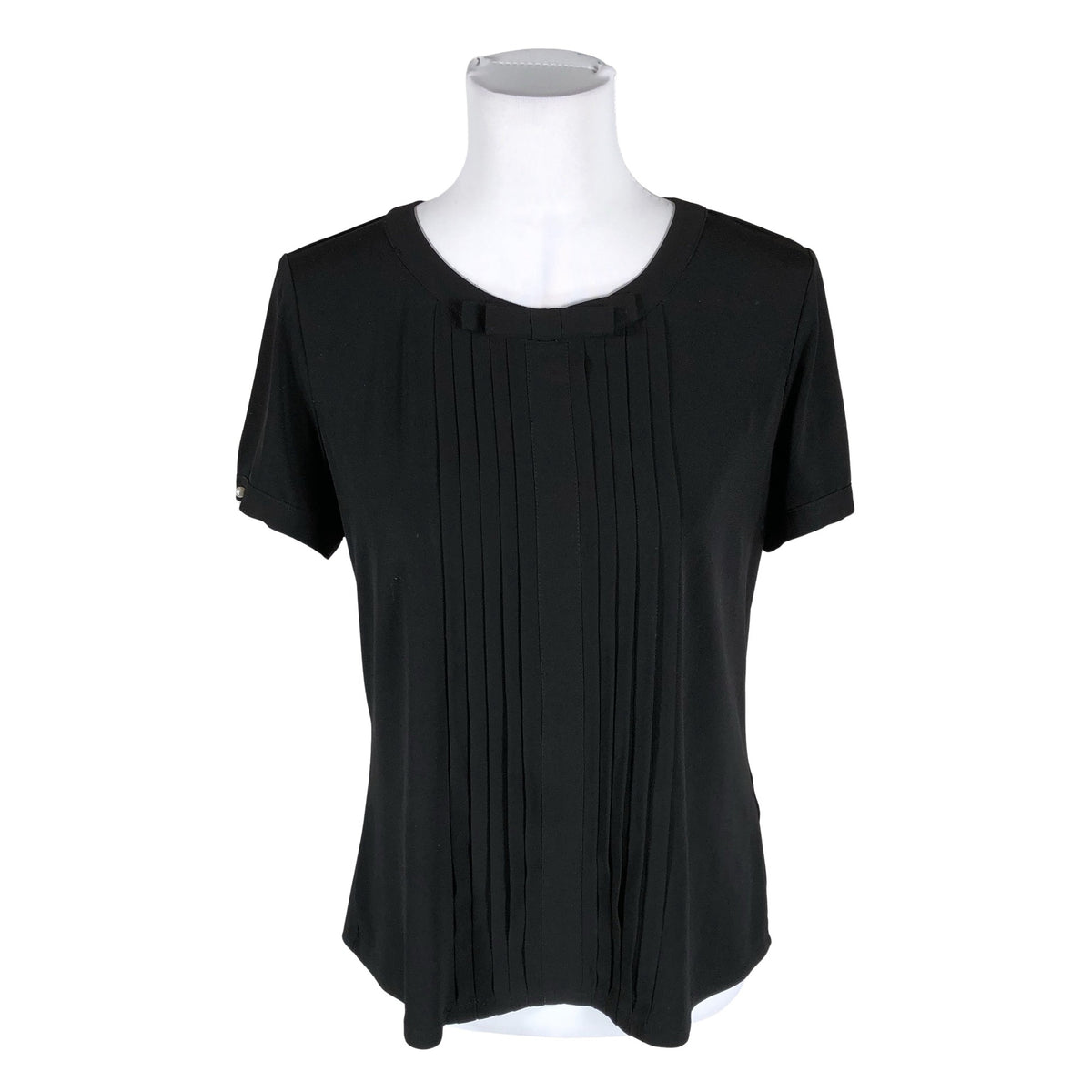 Unisex Karl Lagerfeld - Lühikeste käistega pluus, suurus 38 - Must (1)