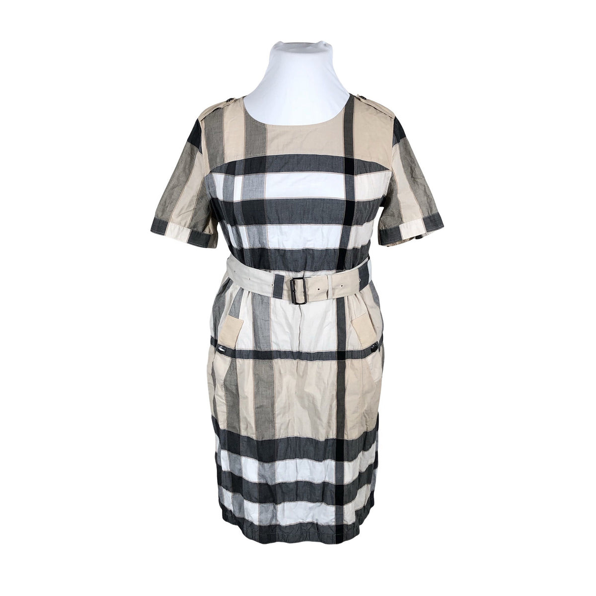 Unisex Burberry Brit - Mitteveniv kleit, suurus 44 - Beige (1)