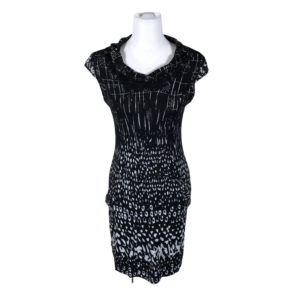 Unisex 2-Biz - Trikotaažist kleit, suurus 38 - Must (1)