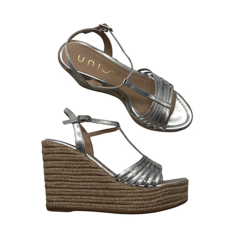 Unisex Unisa - Kiilkontsaga rihmikud, suurus 38 - Hõbe ()
