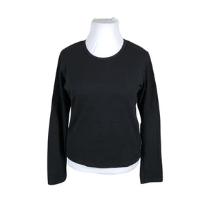 Unisex Skila - Trikotaažist pluus, suurus 42 - Must (1)
