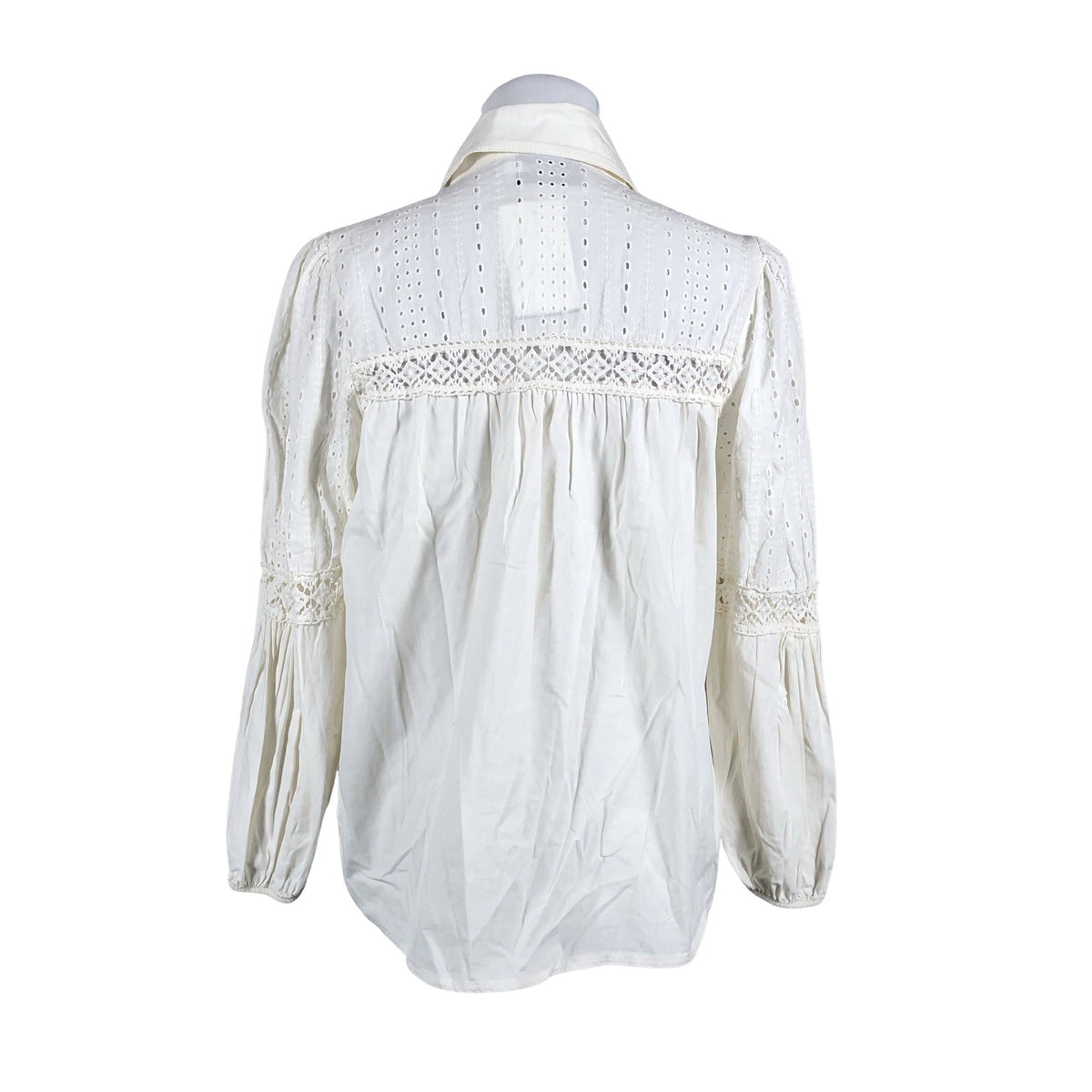 Unisex Bohemiana - Pluus, suurus 38 - Looduslik valge (2)