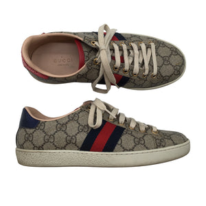 Unisex Gucci - Tennised, suurus 36 - Pruun (1)