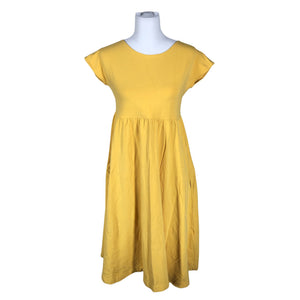 Unisex MariMari - Trikotaažist kleit, suurus 40 - Oranž (1)