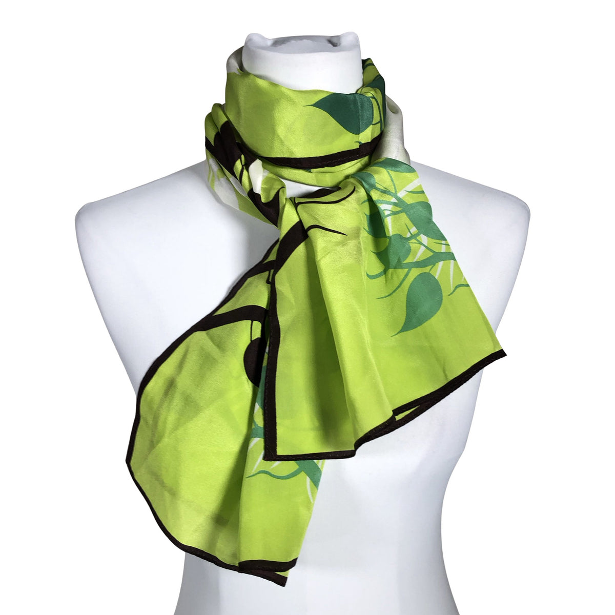 Unisex Marja Kurki - Õhuke sall, suurus Midi - Roheline (1)