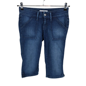 Unisex Guess - Teksast poolpikad püksid, suurus 36 - Sinine (1)