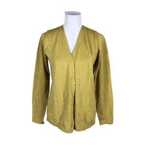 Unisex Classy - Kardigan, suurus 36 - Kollane (1)