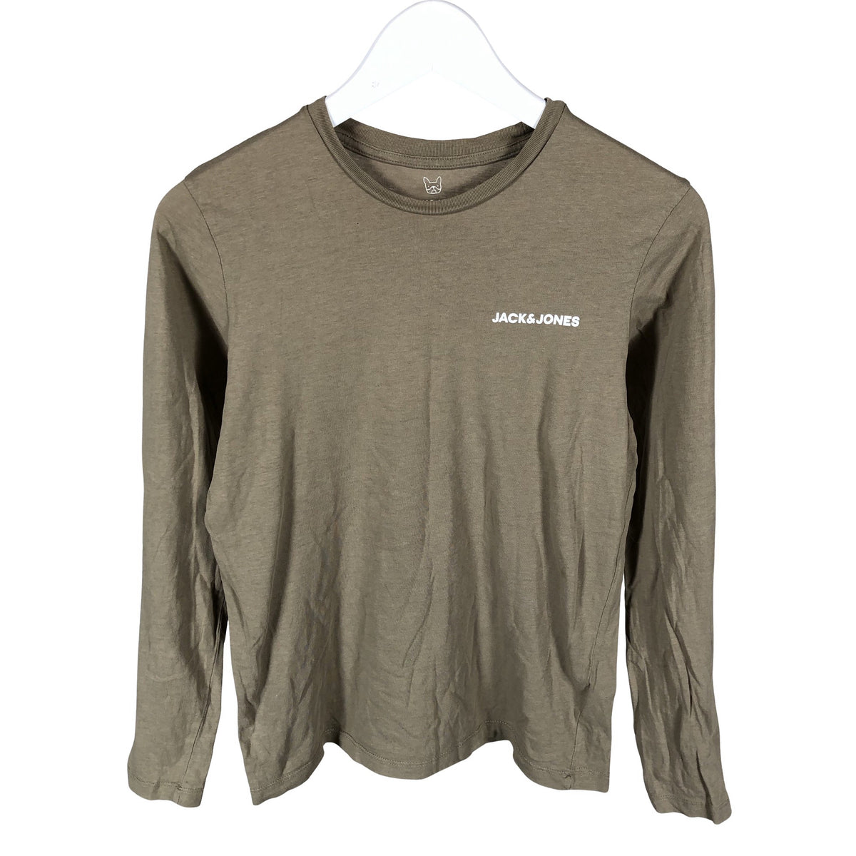 Unisex Jack & Jones - Trikotaažist pluus, suurus 158 - 164 - Pruun (1)