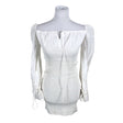 Unisex Adoore - Mitteveniv kleit, suurus 36 - Valge ()