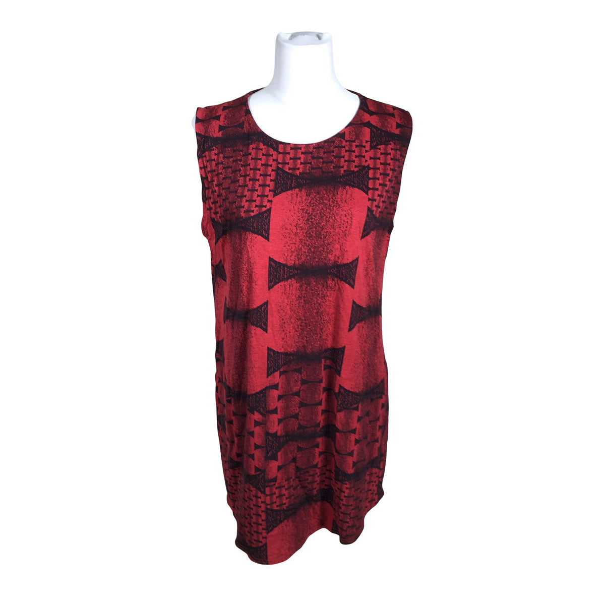 Unisex Nanso - Trikotaažist tuunika, suurus 40 - Punane (1)
