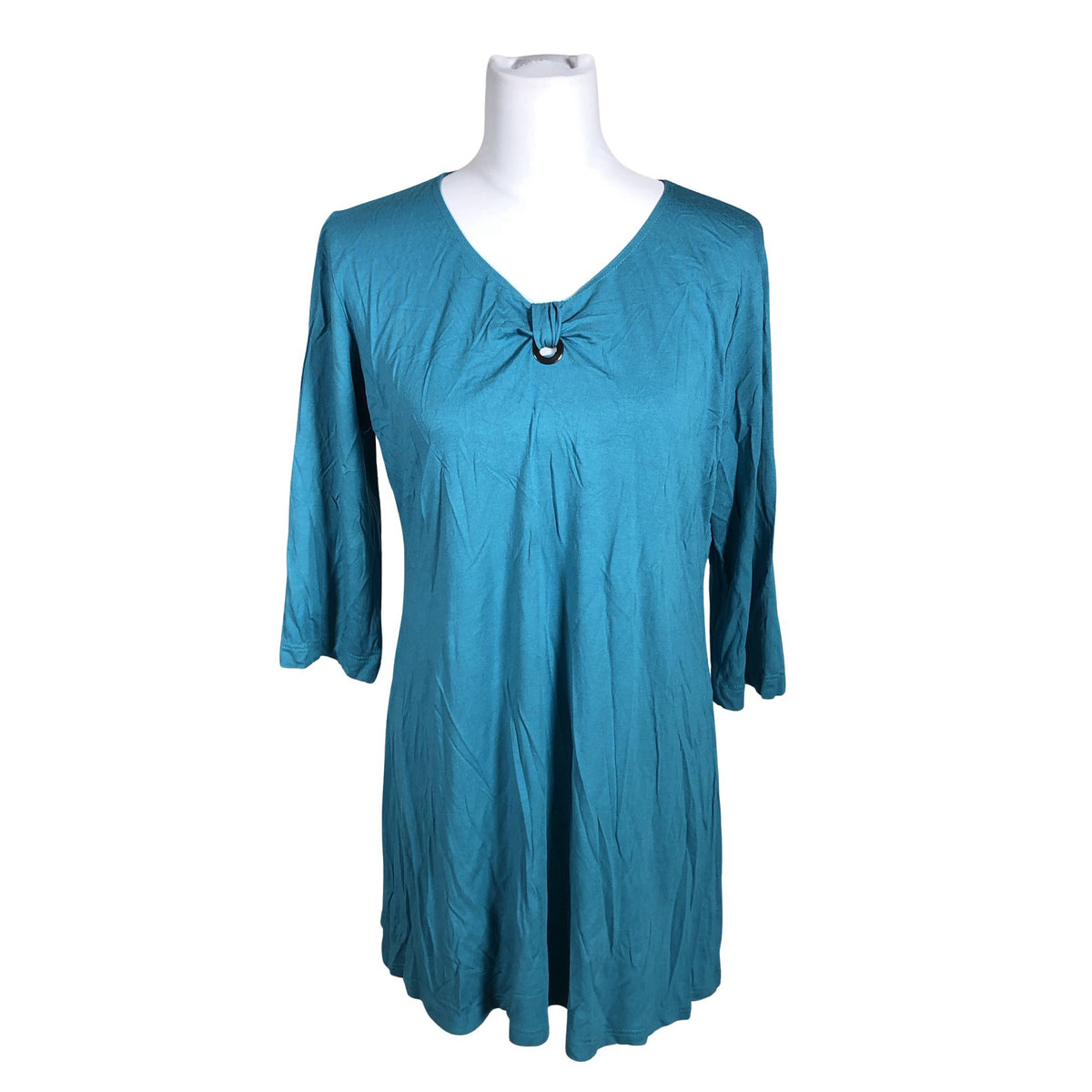 Unisex Voglia - Trikotaažist tuunika, suurus 40 - Türkiis (1)
