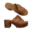 Unisex 2Moons - Kontsaga rihmikud, suurus 38 - Pruun ()