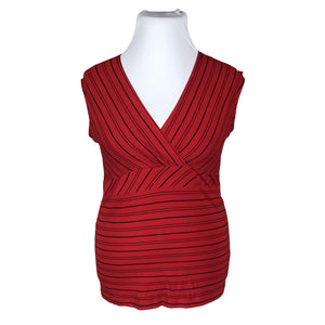 Unisex Global - Trikotaažist topp, suurus 42 - Punane (1)