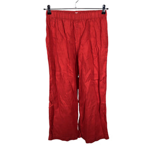 Unisex Arket - Mittevenivad püksid, suurus 36 - Punane (1)