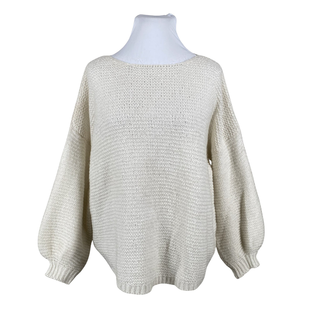Unisex Bohemiana - Kampsun, suurus 42 - Valge (1)