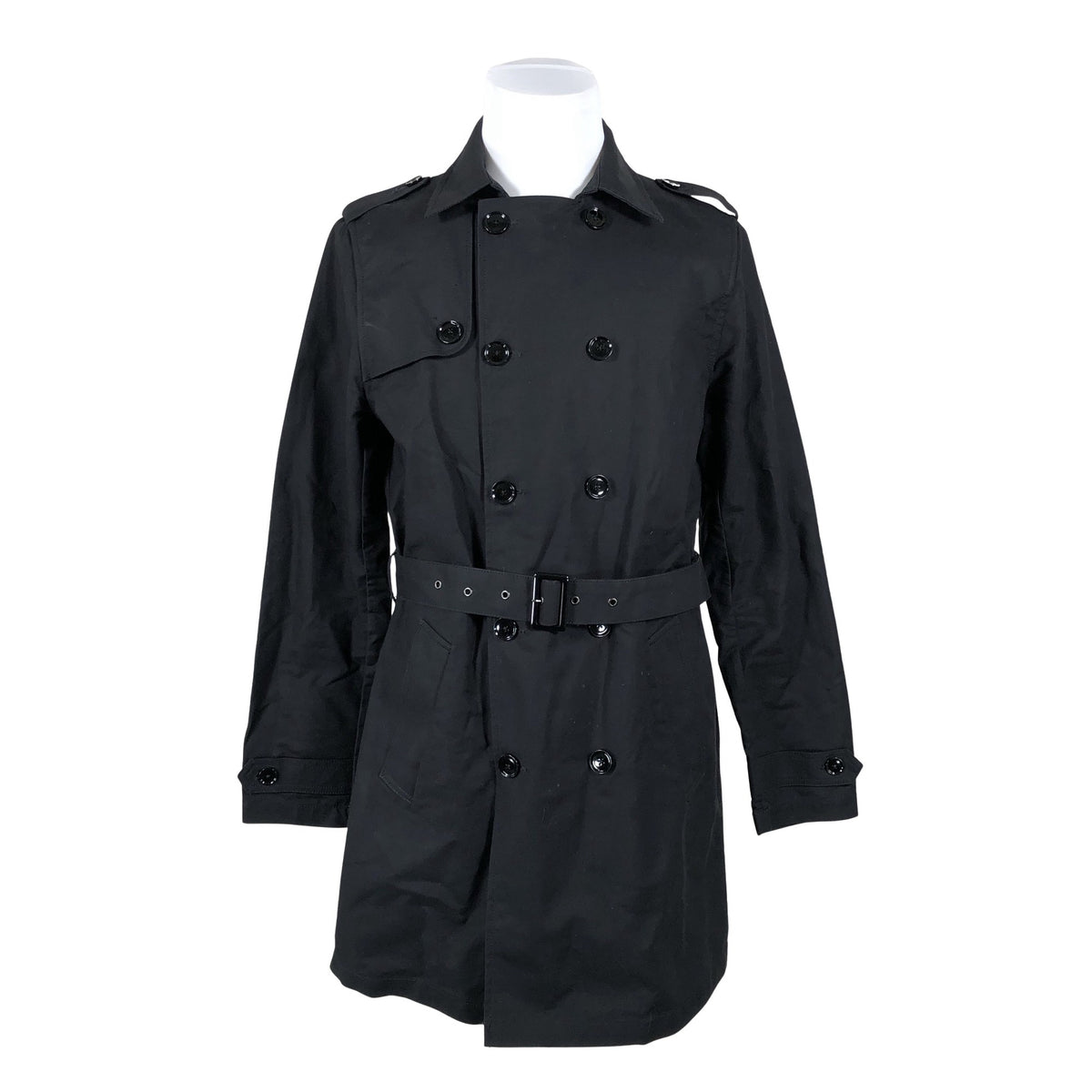 Unisex Pier One - Trentš, suurus M - Must (1)