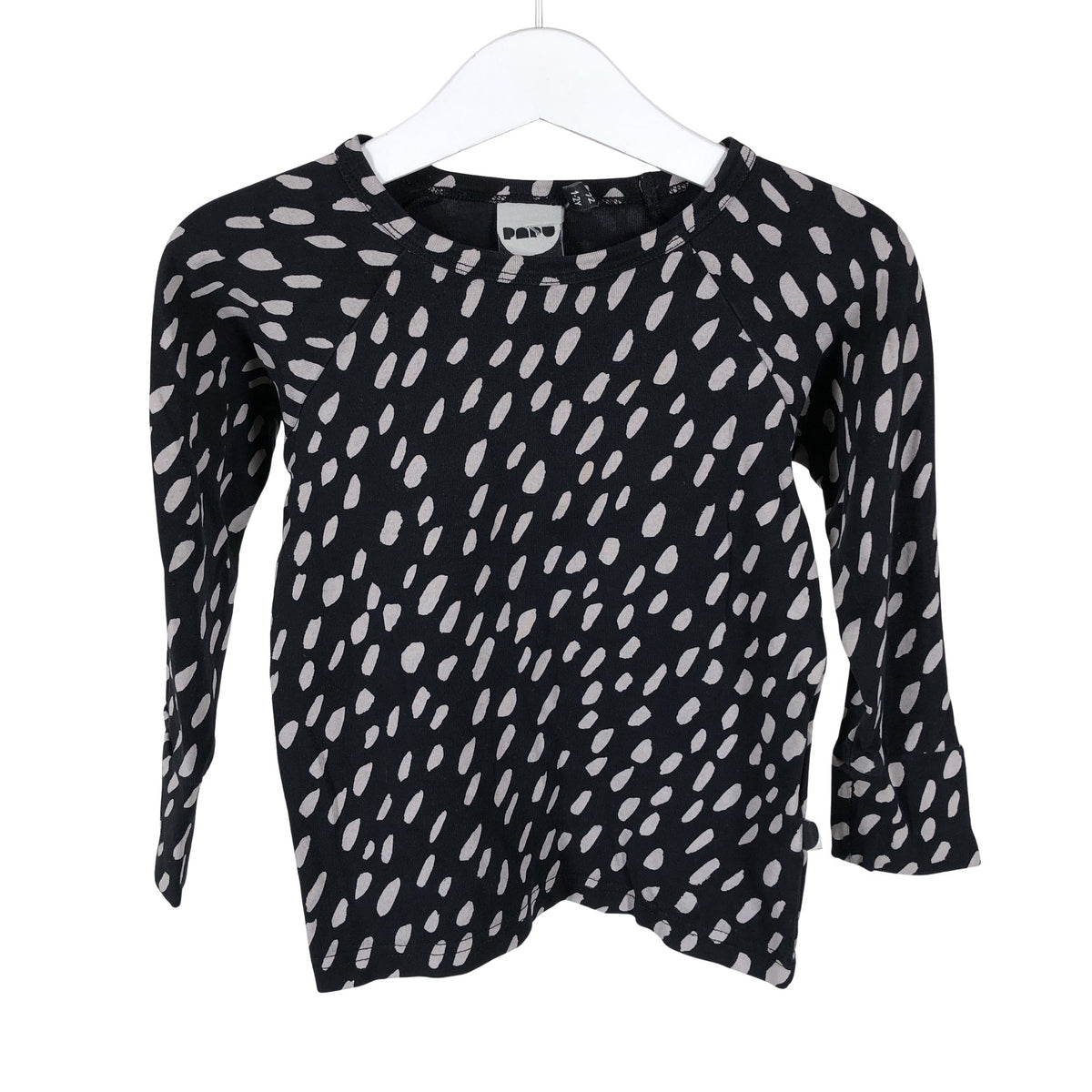 Unisex Molo Kids - Trikotaažist pluus, suurus 86 - 92 - Must (1)