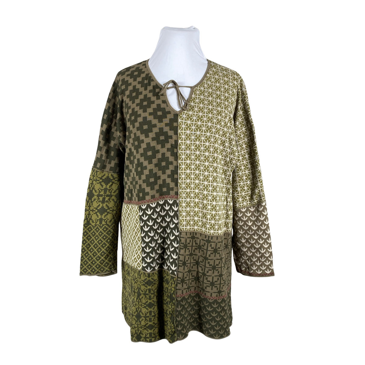 Unisex Gudrun Sjöden - Kootud tuunika, suurus 42 - Roheline (1)