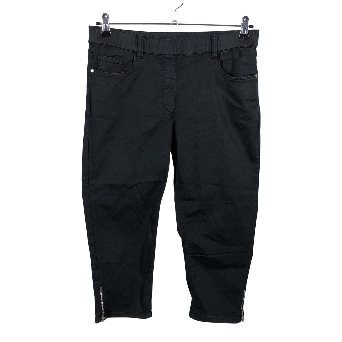 Unisex NP Collection - Teksast poolpikad püksid, suurus 42 - Must (1)