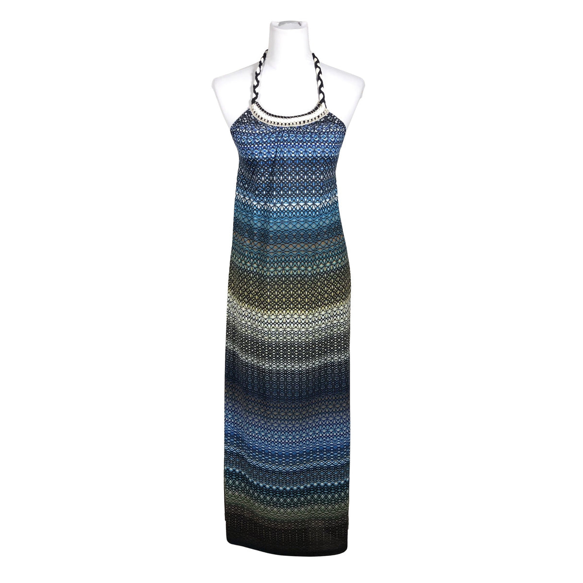 Unisex Taifun - Trikotaažist kleit, suurus 36 - Sinine (1)