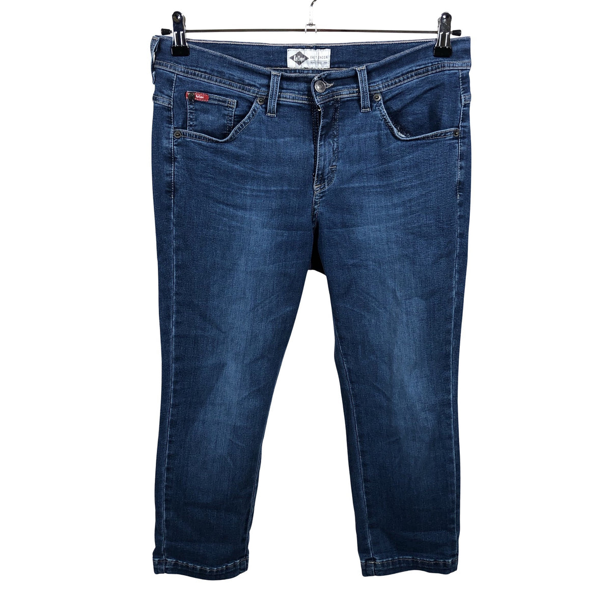 Unisex Lee Cooper - Teksast poolpikad püksid, suurus W30 - Sinine (1)