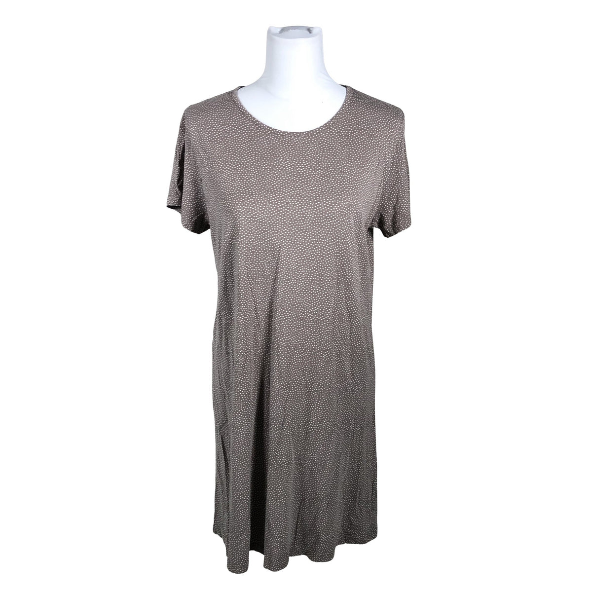 Unisex Nanso - Trikotaažist kleit, suurus 38 - Pruun (1)
