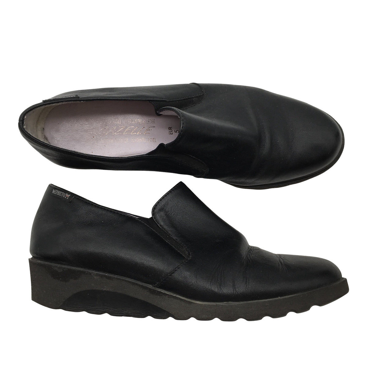 Unisex Mephisto - Igapäevased jalanõud, suurus 38 - Must (1)