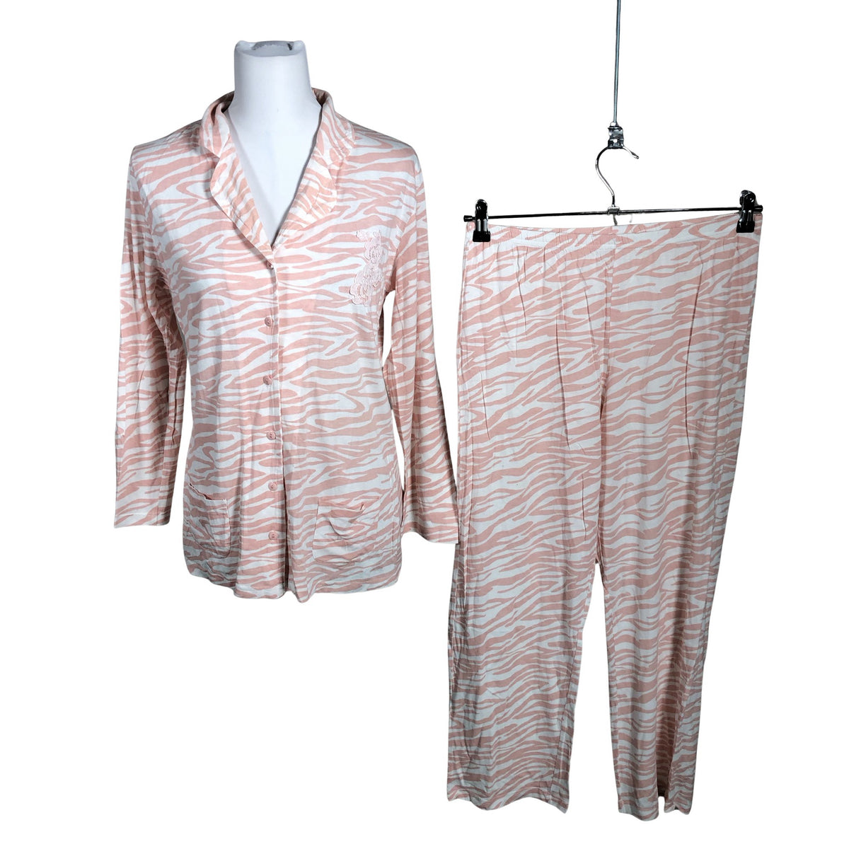 Unisex Cotonella - Ööpesu, suurus 40 - Heleroosa (1)