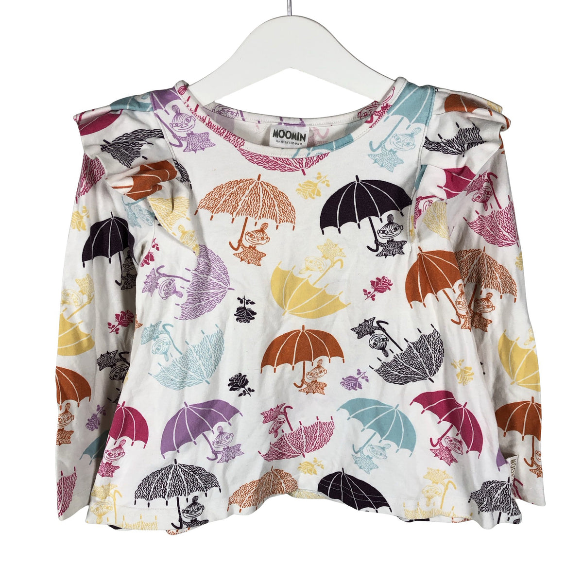 Unisex Martinex - Trikotaažist pluus, suurus 92 - 98 - Valge (1)