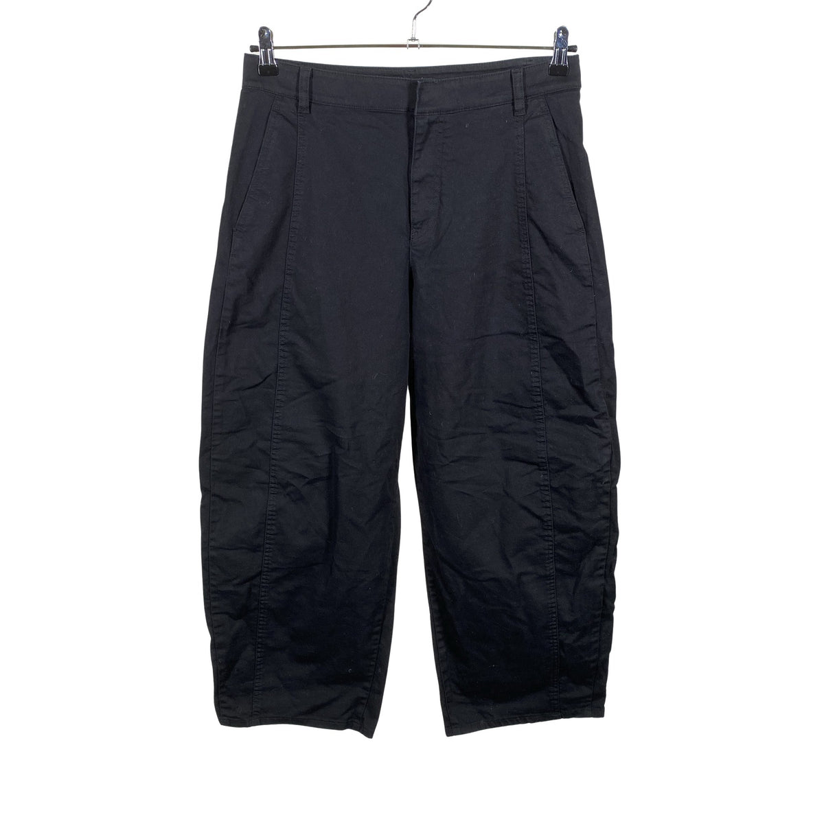 Unisex Uniqlo - Mittevenivad püksid, suurus 38 - Must (1)