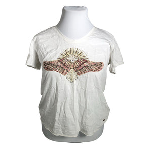 Unisex Mos Mosh - T-särk, suurus 42 - Valge (1)