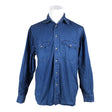 Unisex Cottonfield - Teksasärk, suurus L - Sinine ()