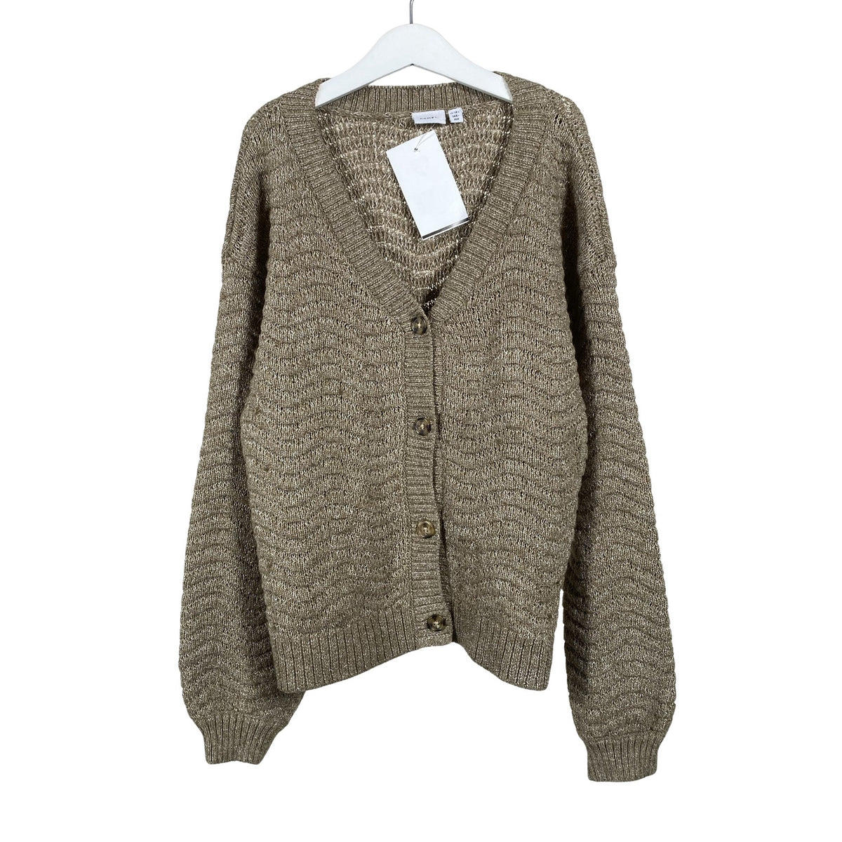Unisex Name It - Kardigan, suurus 146 - 152 - Pruun (1)