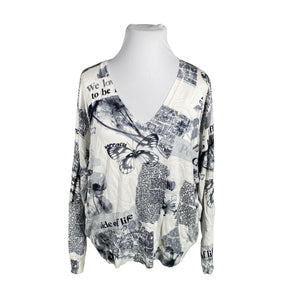Unisex Desigual - Kampsun, suurus 42 - Helesinine (1)