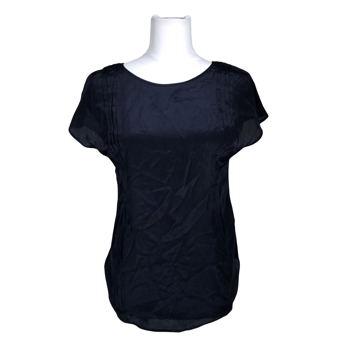 Unisex Massimo Dutti - Lühikeste käistega pluus, suurus 38 - Sinine (1)