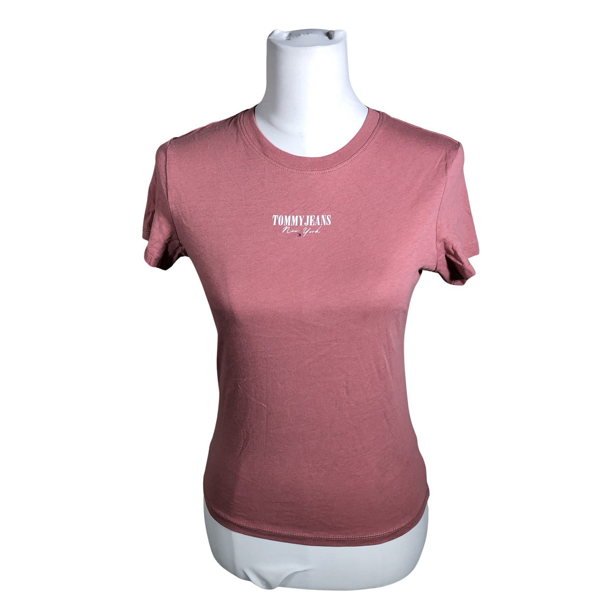 Unisex Tommy Jeans (Tommy Hilfiger) - T-särk, suurus 38 - Heleroosa (1)
