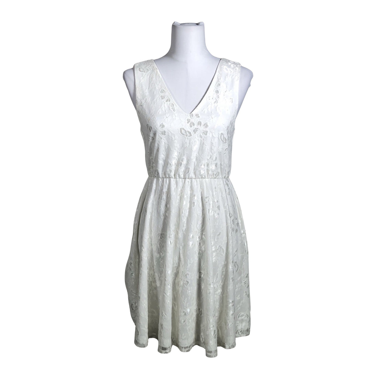 Unisex Jeane Blush - Pidulik kleit, suurus 36 - Valge (1)