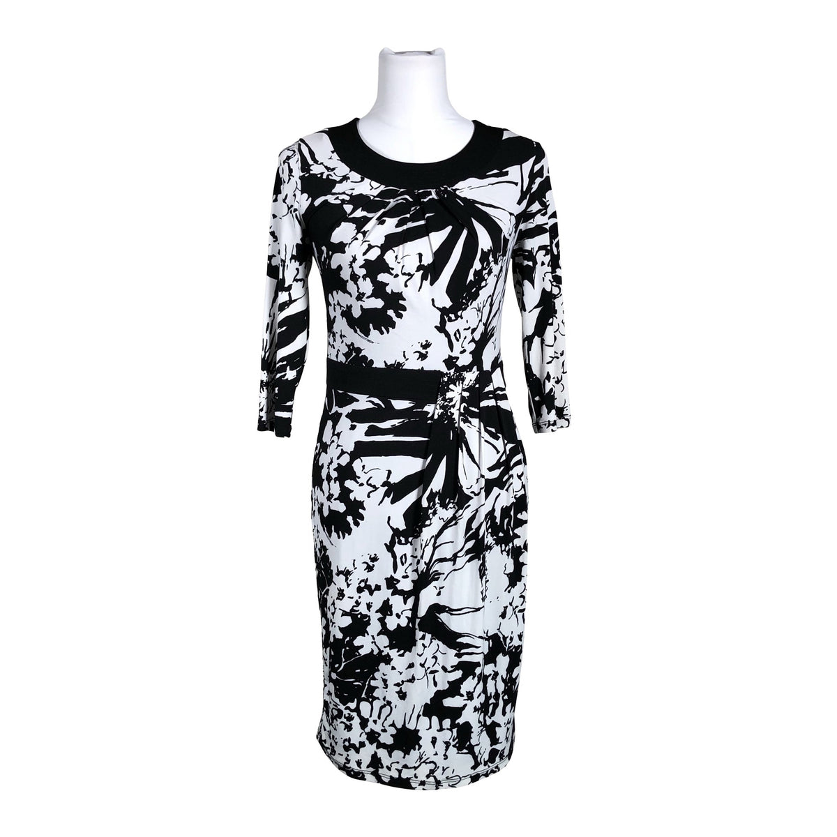 Unisex Ril's - Trikotaažist kleit, suurus 36 - Must (1)
