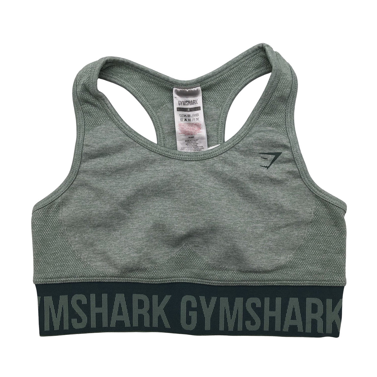 Unisex Gymshark - Sporditopp, suurus 36 - Roheline (1)