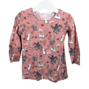 Unisex Tinttarilla - Trikotaažist kleit, suurus 86 - 92 - Heleroosa (1)