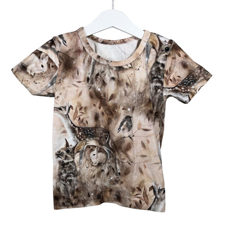 Unisex Handmade - T-särk, suurus 98 - 104 - Beige ()