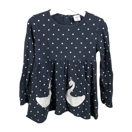 Unisex Polarn O. Pyret - Trikotaažist kleit, suurus 110 - 116 - Sinine ()