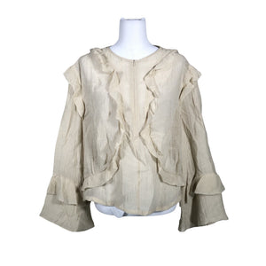 Unisex Massimo Dutti - Pluus, suurus 36 - Beige (1)
