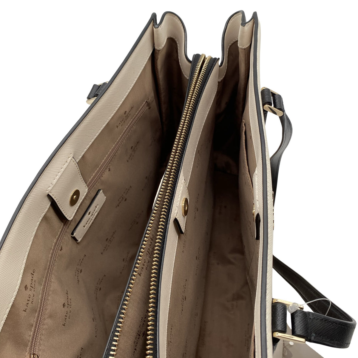 Unisex Kate Spade - Käekott, suurus Maxi - Beige (3)